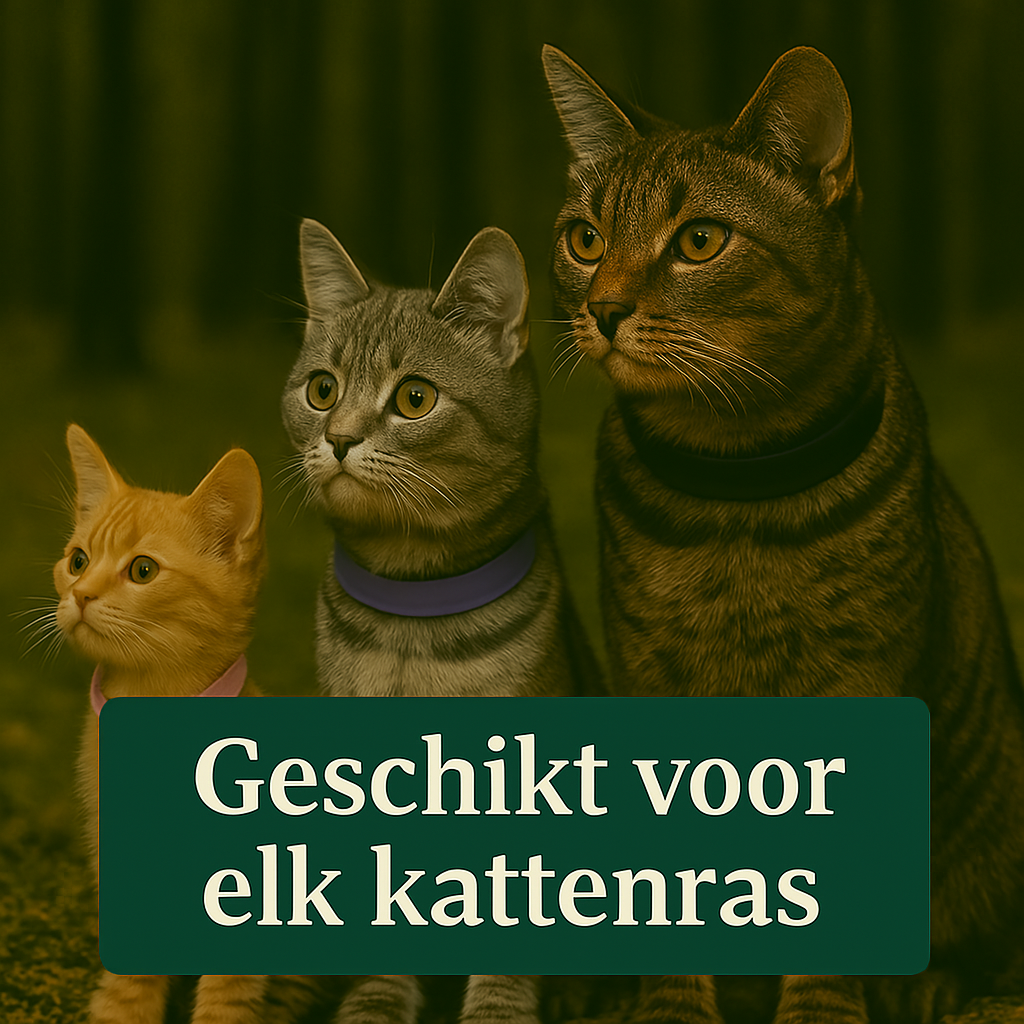 Pawsy™ – Anti-vlooien- en tekenhalsband voor katten