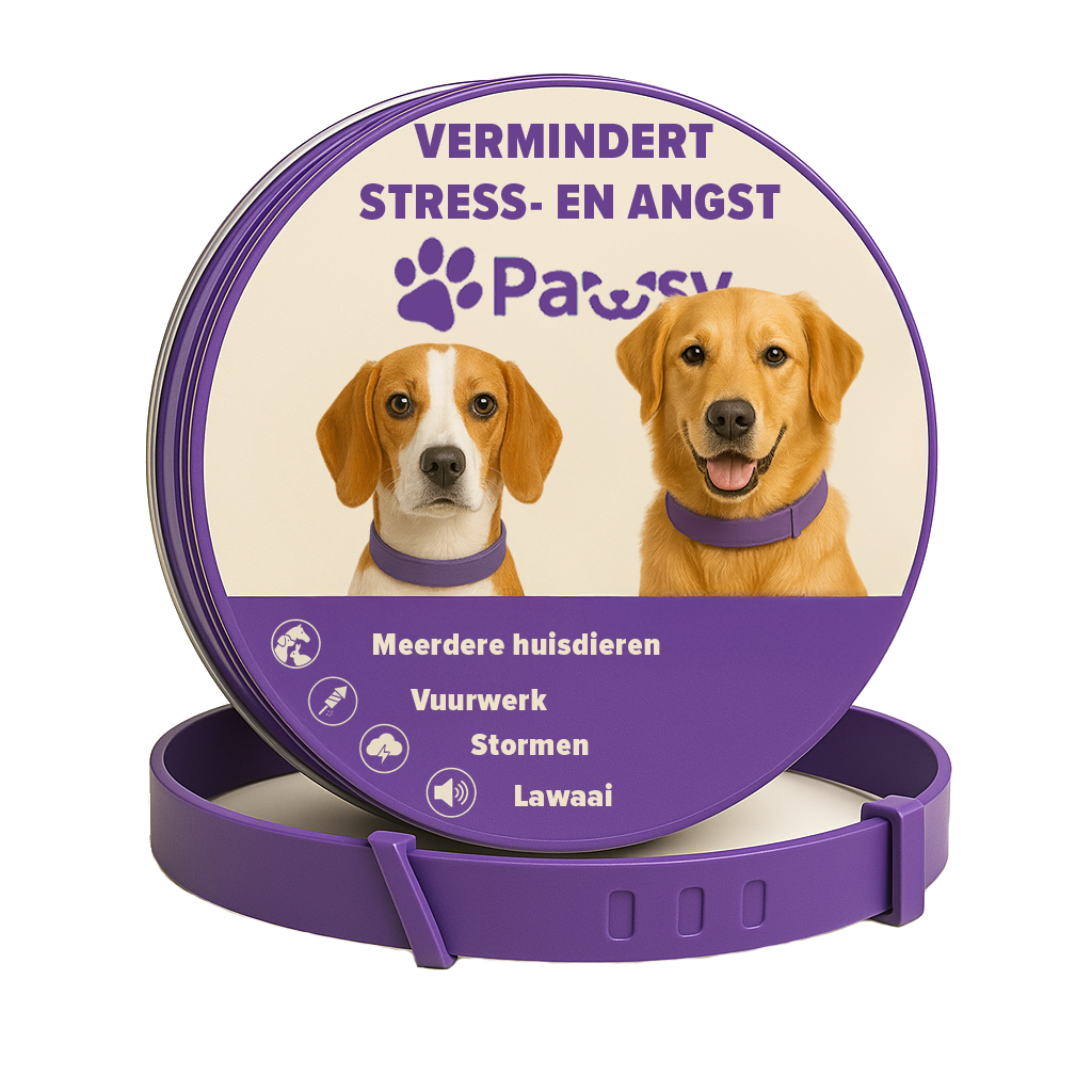 Pawsy™ – Anti-stress- en angsthalsband voor honden