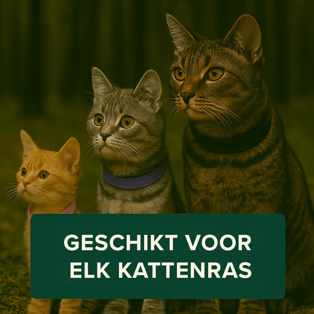 Pawsy™ – Anti-vlooien- en tekenhalsband voor katten