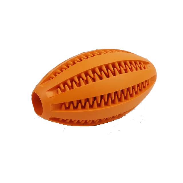 Pawsy™ – Tandreinigende Rugby Speelbal